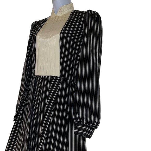 Vintage Nancy Bracoloni for Shangri La Dress Womens 5 6 Costume Goth Union 70s - Picture 4 of 12